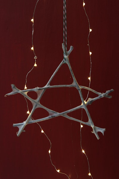 Abaca and Clematis Star - Large